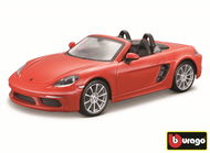 Bburago Porsche 718 Boxster Orange - Kovový model