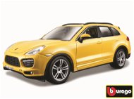 Metal Model Bburago Porsche Cayenne Turbo Yellow - Kovový model