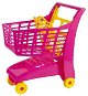 Játék bevásárló kocsi Androni Bevásárlókocsi ülőkével, rózsaszín - Dětský nákupní košík