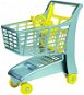 Detský nákupný košík Androni Nákupný vozík so sedadlom – sivý - Dětský nákupní košík