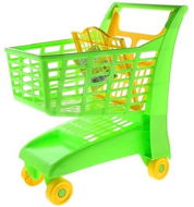 Toy Shopping Cart Androni Shopping Trolley with Seat - Green - Dětský nákupní košík