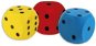 Androni Soft cube - size 16 cm, blue - Children's Ball