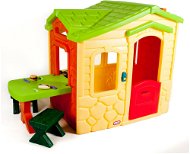 Little Tikes Cottage mit Picknicktisch - Natural - Kinderspielhaus