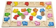 Wooden game - animal carnival - Educational Toy