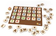 Drevená hra - abeceda - Didaktická hračka