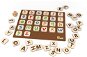 Drevená hra - abeceda - Didaktická hračka