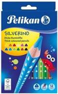Pelikan Silverino Thick 12 Colours - Coloured Pencils