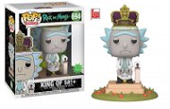 Funko POP Animation: Rick & Morty S2 - King of $#!+ w/Sound 6" - Figura