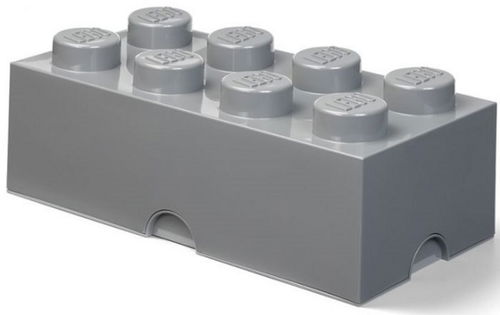 LEGO úložný box 8 - tmavě šedá - Úložný box - Hlavní obrázek