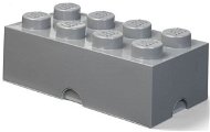 Úložný box LEGO úložný box 8 – tmavo sivý - Úložný box