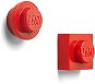 LEGO mágneskészlet, 2 db - piros - Mágnes