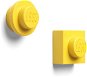 LEGO mágnes készlet, 2 db - sárga - Mágnes