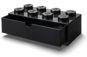Úložný box LEGO stolný box 8 so zásuvkou – čierna - Úložný box