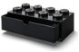 Úložný box LEGO stolní box 8 se zásuvkou - černá - Úložný box