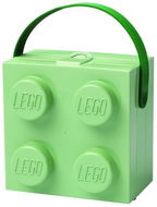 LEGO box s rukojetí - army zelená - Svačinový box