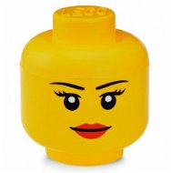 LEGO úložná hlava (veľkosť S) – dievča - Úložný box