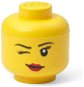 LEGO Aufbewahrungskopf (Mini) - Whinky - Aufbewahrungsbox