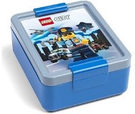 LEGO City Packed Lunch Box - Blue - Snack Box