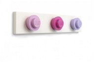 LEGO Wall Hanger - Light Pink, Dark Pink, Purple - Rack