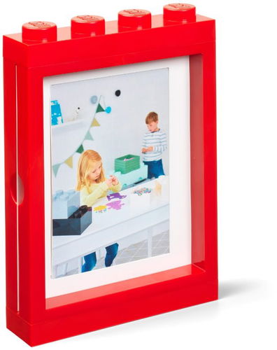 LEGO fotorámeček - červená - Fotorámeček - Hlavní obrázek