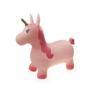 Zvieratko skákacie – trblietavo ružový jednorožec - Hopsadlo pre deti