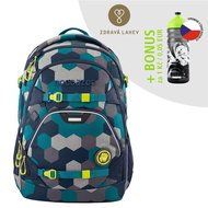 School backpack coocazoo ScaleRale, Blue Geometric Melange, AGR certificate - School Backpack