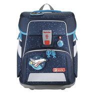 SPACE school briefcase for first-graders - 5-piece set, Step by Step Spaceship, AGR certificate - School Set