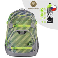 School backpack coocazoo ScaleRale, MeshFlash Neongreen, AGR certificate - School Backpack