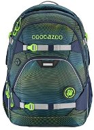 School backpack coocazoo ScaleRale, Soniclights Green, AGR certificate - School Backpack