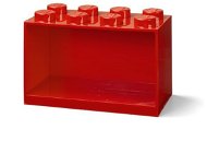 LEGO Brick 8 závesná polica - červená - Polica