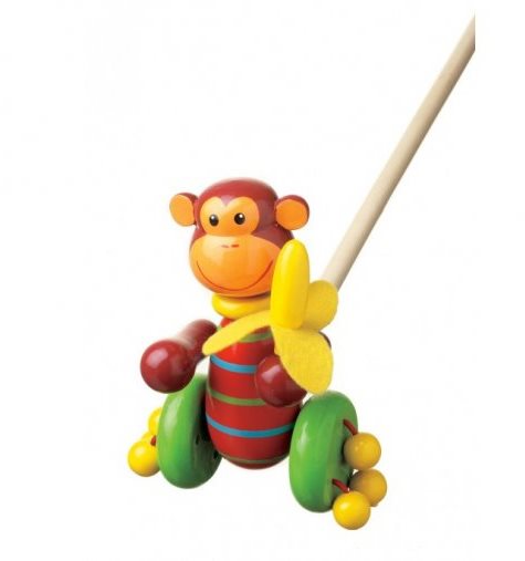 Walking best sale monkey toy