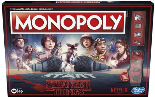 Monopoly Stranger Things CZ verze - Společenská hra - Hlavní obrázek