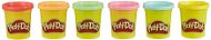 Play-Doh Package of 6 cups, "Back to school" edition - Modelling Clay