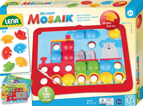 Lena První mozaika, motiv doprava - Mozaika pro děti - Hlavní obrázek