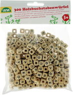 Beads Wooden Letters, Alphabet 300 pcs - Korálky