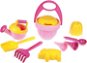 Sand Set for Girls I, 10 pieces - Sand Tool Kit