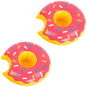 FOLAT Nafukovací držák na pití donut 5 × 17 cm, 2 ks - Nafukovací hračka