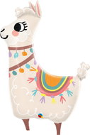 Foil Balloon, 114cm, Llama - Balloons
