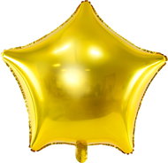 Foil Balloon, 48cm, Star, Gold - Balloons