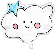 Foil Balloon, 54x43cm, Cloud - Balloons