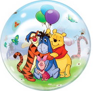 Foil Balloon, 56cm, Plastic, Winnie the Pooh - Balloons