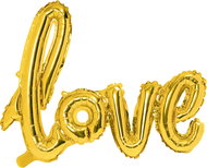 Foil Balloon , 73x59cm, Love, Gold - Balloons