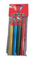 Fontány párty na dort, 12cm, mix barev, 4ks - Ohňostroj
