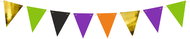 Flag garland, 1.3 m, mix of colours - Garland
