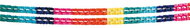 Wimex paper garland diameter 8 × 2,7 m, mix of colours - 2 pcs - Garland
