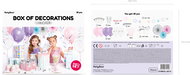 Party Set, Decoration Set, Unicorn Design - Gift Box
