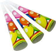 Party tubes, with polka dots and stripes, 6 pcs - Party Accessories