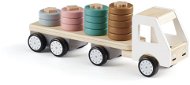 Aiden Truck with Rings Wooden - Wooden Toy
