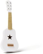 Kytara dřevěná bílá - Dětská kytara