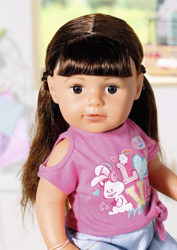 Older Sister BABY born Soft Touch Brunette 43cm Online Packaging Doll Alza.cz